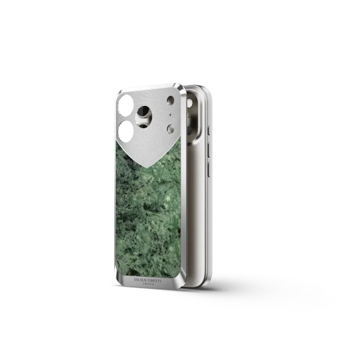 iPhone Case / RST17 - Magnetic Shield Marble Edition - Verde Issorie
