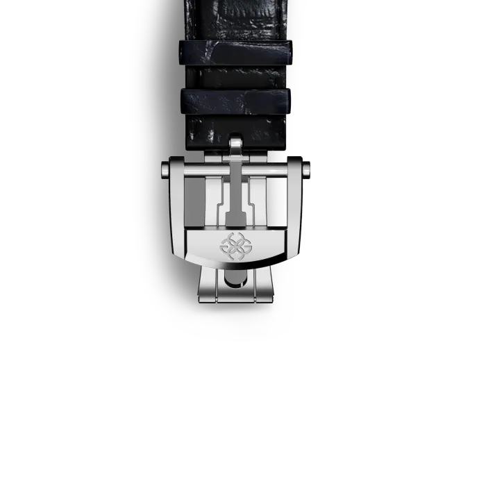 Automatic Watch Strap / Alligator - Black