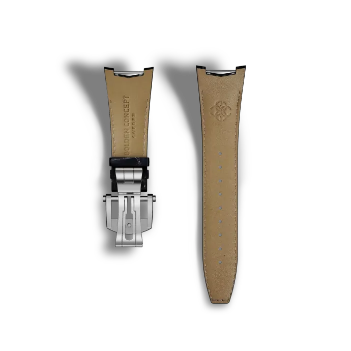 Automatic Watch Strap / Alligator - Black