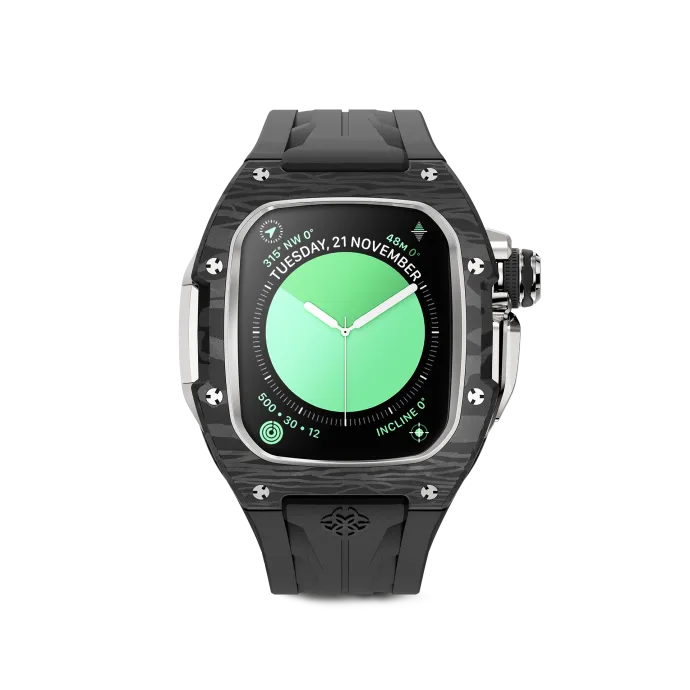 Apple Watch Case / RSCIII45 - Silver Carbon