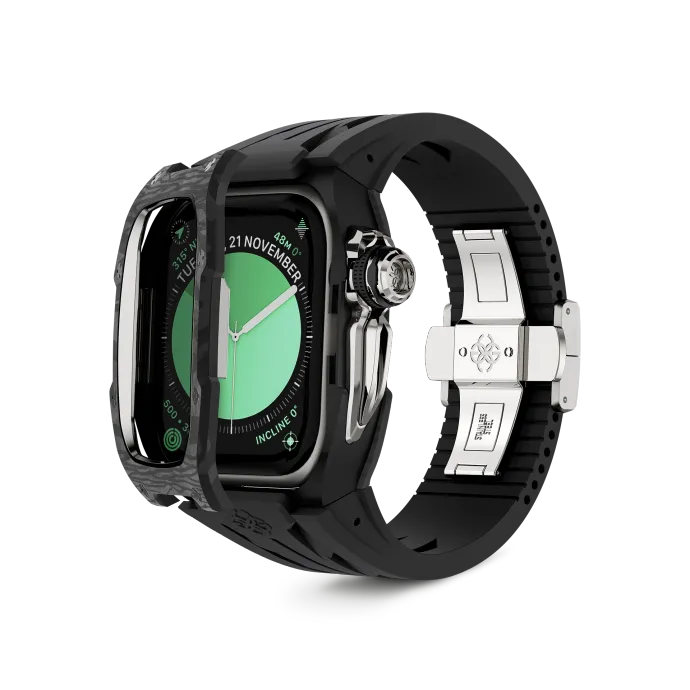 Apple Watch Case / RSCIII45 - Silver Carbon