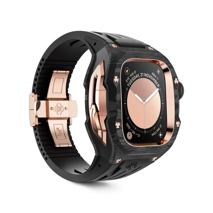 Apple Watch Case / RSCIII49 - Rose Gold Carbon