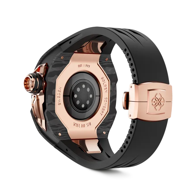 Apple Watch Case / RSCIII49 - Rose Gold Carbon