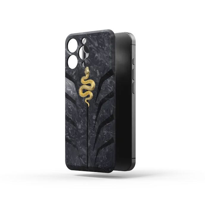 iPhone Case / RSC16 Gold Snake - Magnetic
