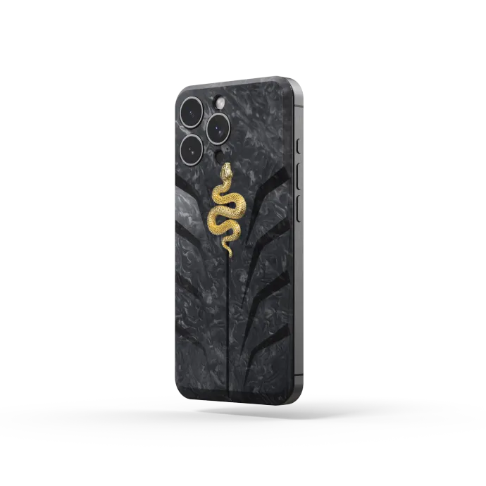 iPhone Case / RSC16 Gold Snake - Magnetic