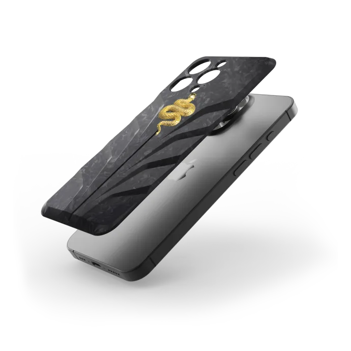 iPhone Case / RSC16 Gold Snake - Magnetic