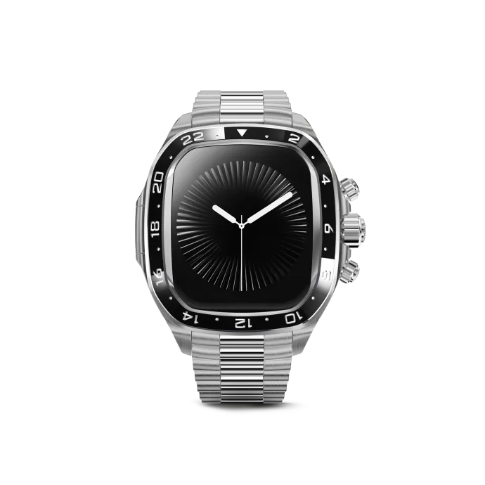 Apple Watch Case / CRCS46 Silver/Black