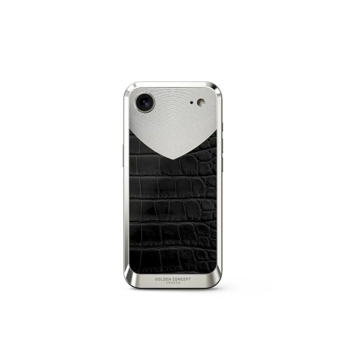iPhone Case / RST17 - Magnetic Shield Alligator Edition - Matte Black