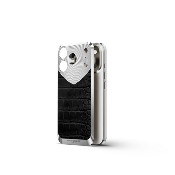 iPhone Case / RST17 - Magnetic Shield Alligator Edition - Matte Black