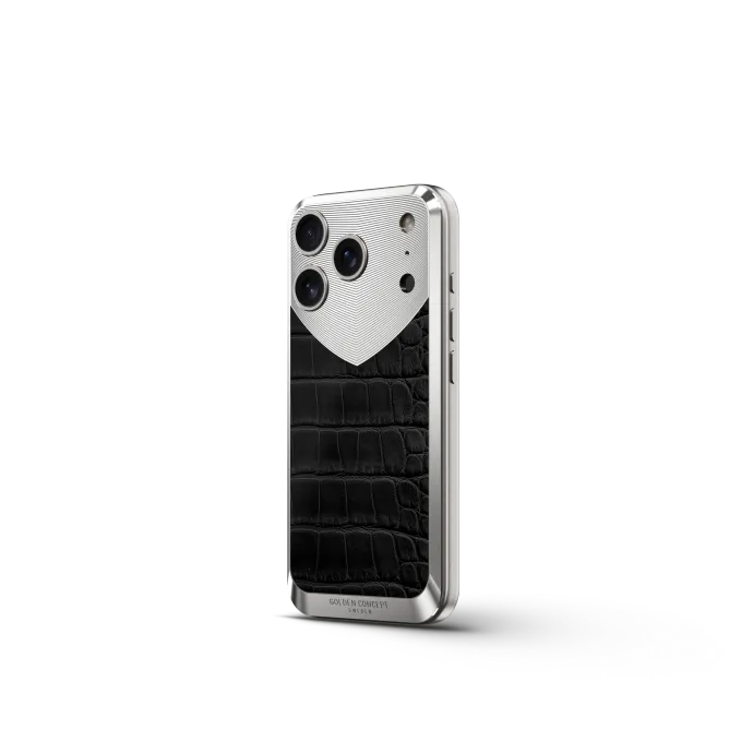 iPhone Case / RST17 - Magnetic Shield Alligator Edition - Matte Black