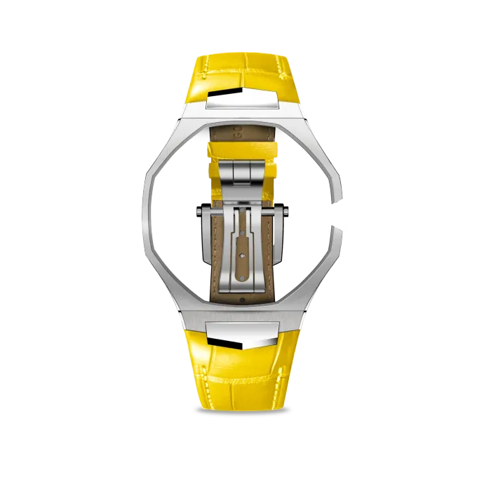 Pop Case - Royal Alligator - Yellow