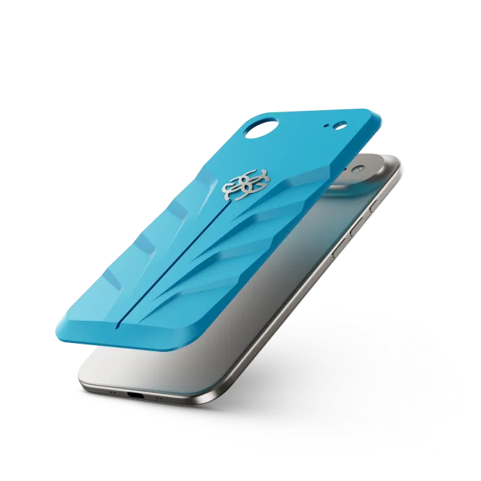 iPhone Case / RSR17 Curacao Blue - Magnetic Shield