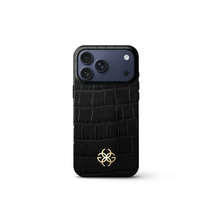 iPhone Case 17 - Embossed Croco Logo