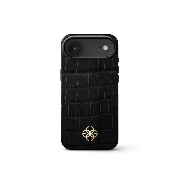 iPhone Case 17 - Embossed Croco Logo