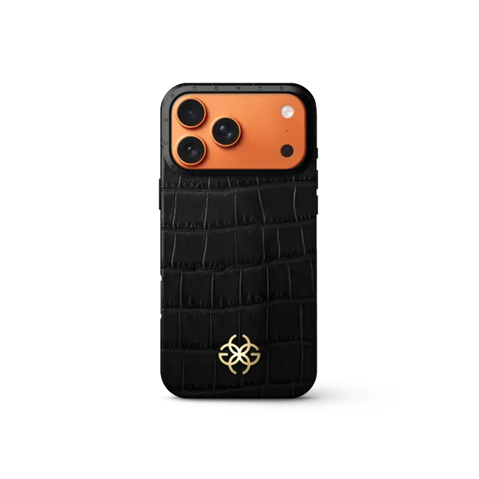 iPhone Case 17 - Embossed Croco Logo