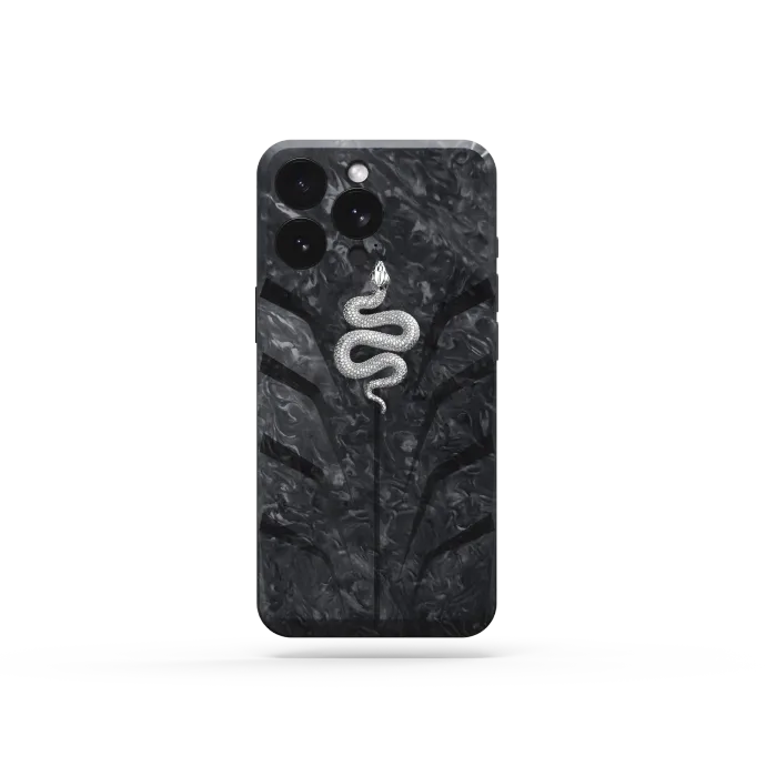 iPhone Case / RSC16 Silver Snake - Magnetic