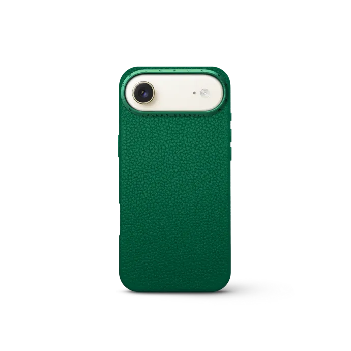 iPhone Case 17 - Full-Grain Leather - Evergreen