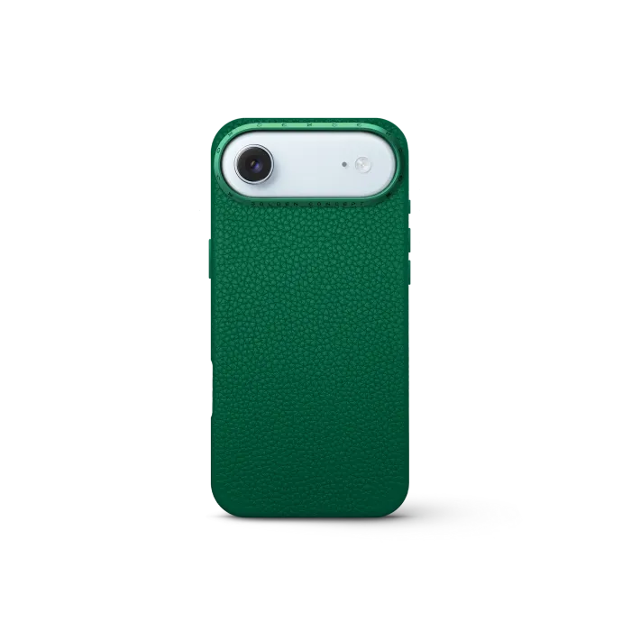 iPhone Case 17 - Full-Grain Leather - Evergreen