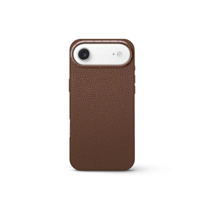 iPhone Case 17 - Full-Grain Leather - Chestnut