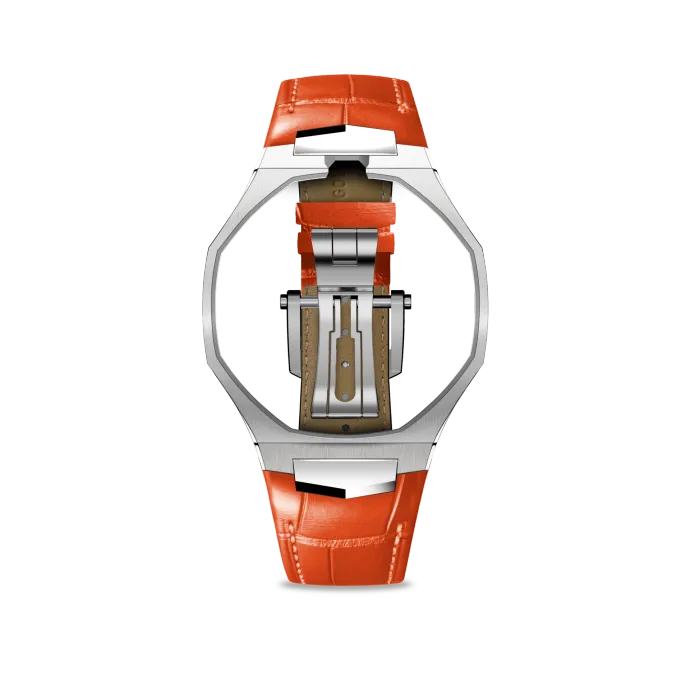 Pop Case - Royal Alligator - Orange