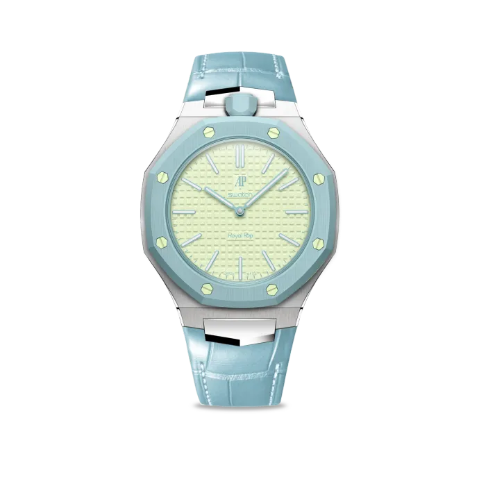 Pop Case - Royal Alligator - Light Blue