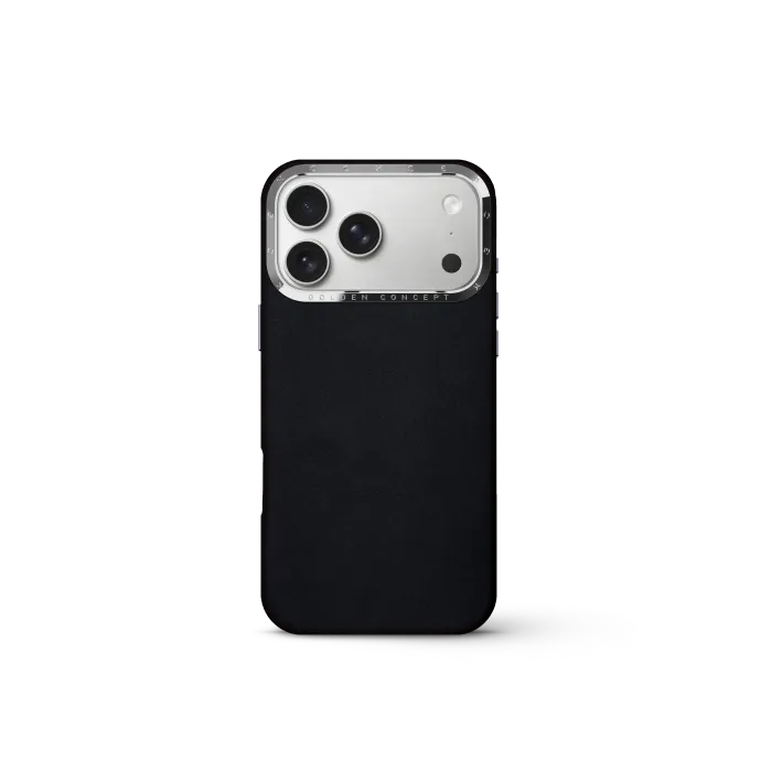 iPhone Case 17 - Alcantara - Black