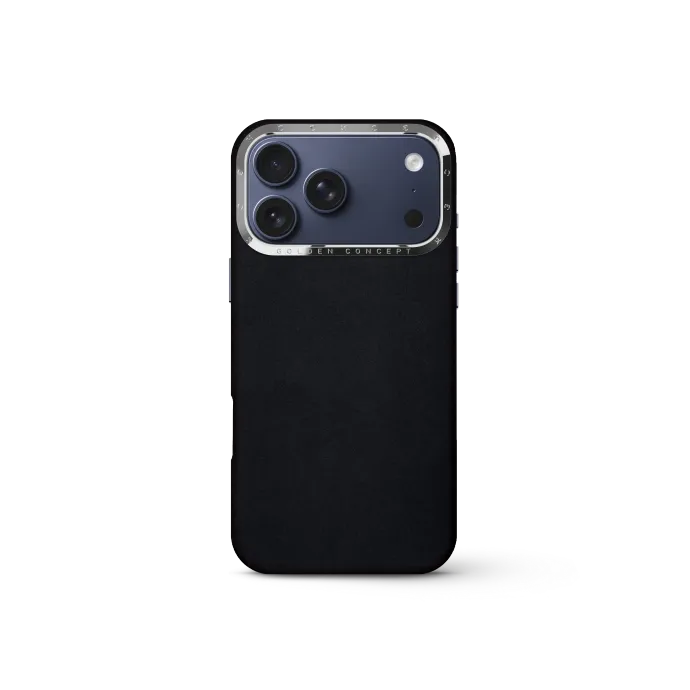 iPhone Case 17 - Alcantara - Black