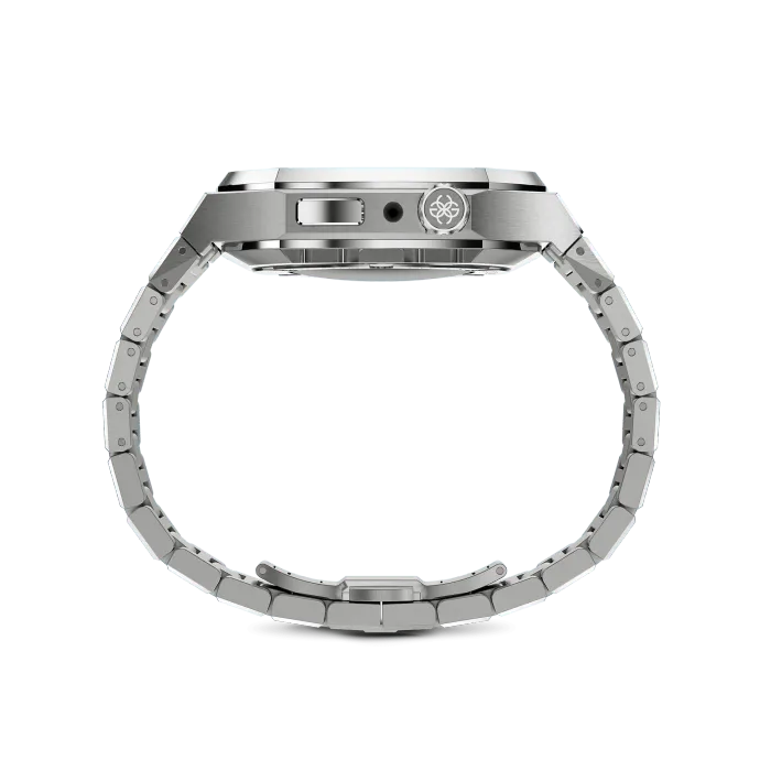 Apple Watch Case / EVF41 - RAINBOW Frosted Silver