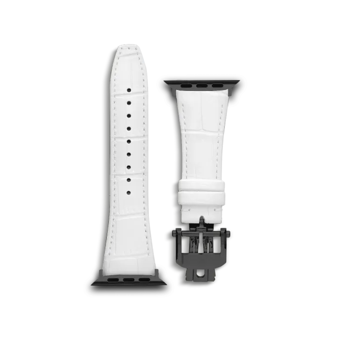 Apple Watch Strap / Leather - White