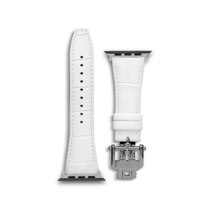 Apple Watch Strap / Leather - White