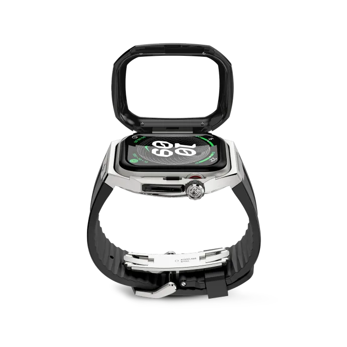 Apple Watch Case / SPIII41 - Silver Jet Black