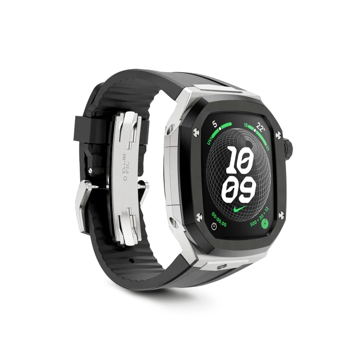 Apple Watch Case / SPIII41 - Silver Jet Black