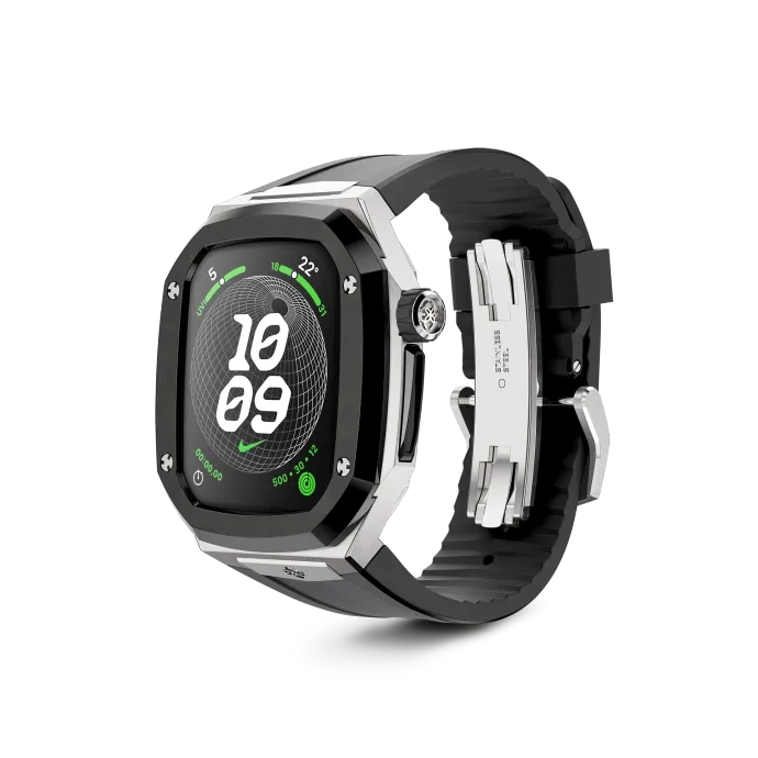 Apple Watch Case / SPIII41 - Silver Jet Black