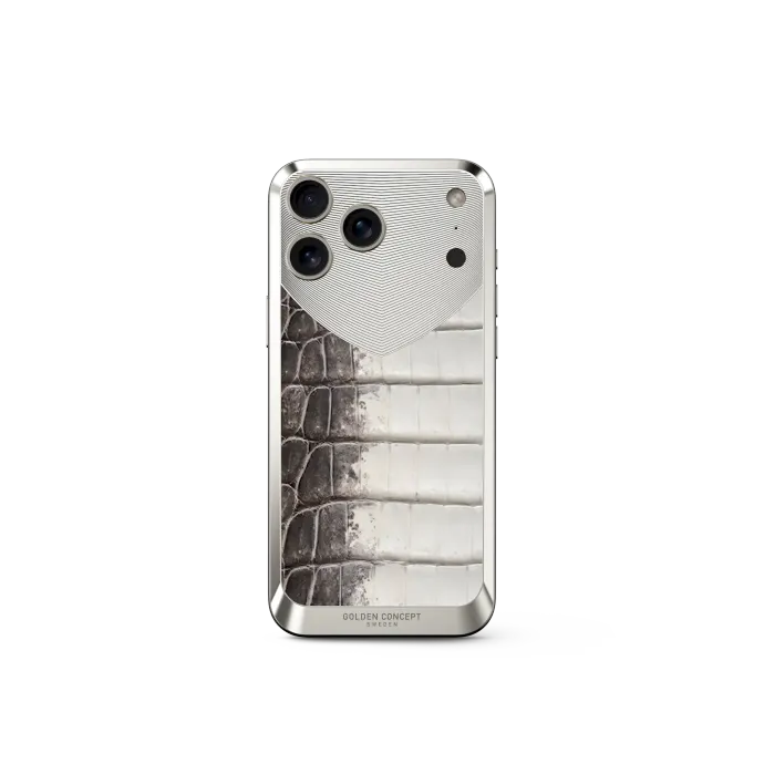 iPhone Case / RST17 - Magnetic Shield Crocodile Edition - Himalaya