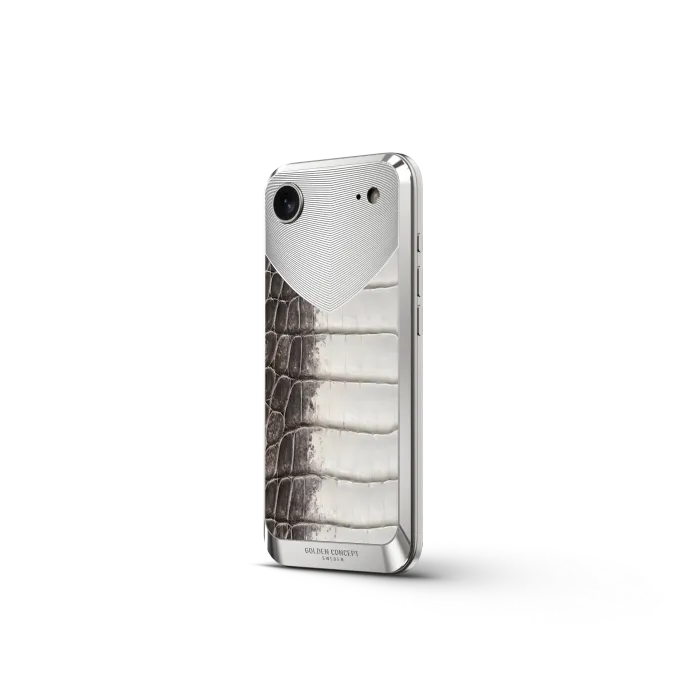 iPhone Case / RST17 - Magnetic Shield Crocodile Edition - Himalaya