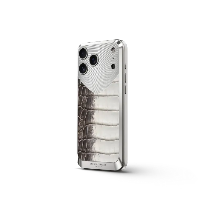 iPhone Case / RST17 - Magnetic Shield Crocodile Edition - Himalaya