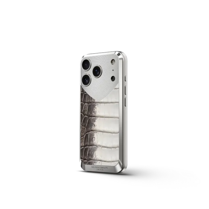 iPhone Case / RST17 - Magnetic Shield Crocodile Edition - Himalaya