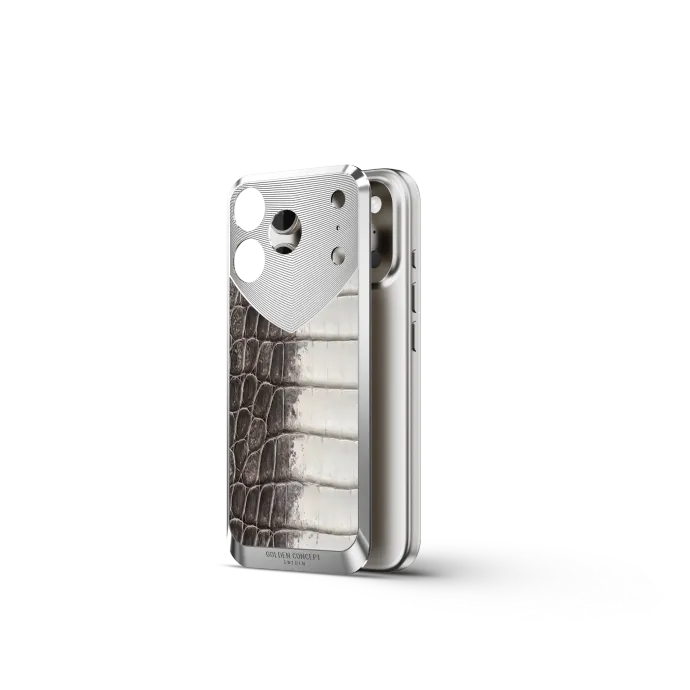 iPhone Case / RST17 - Magnetic Shield Crocodile Edition - Himalaya