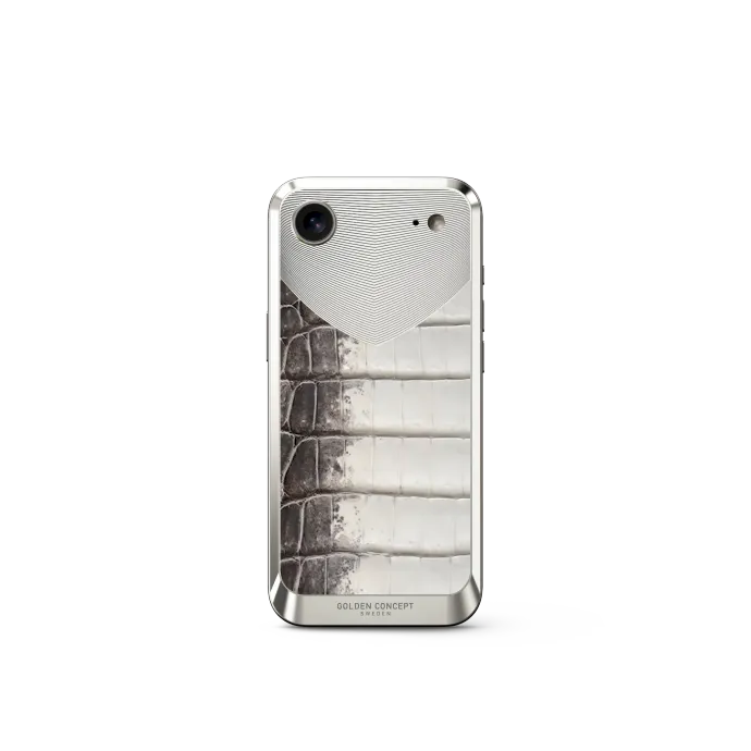 iPhone Case / RST17 - Magnetic Shield Crocodile Edition - Himalaya