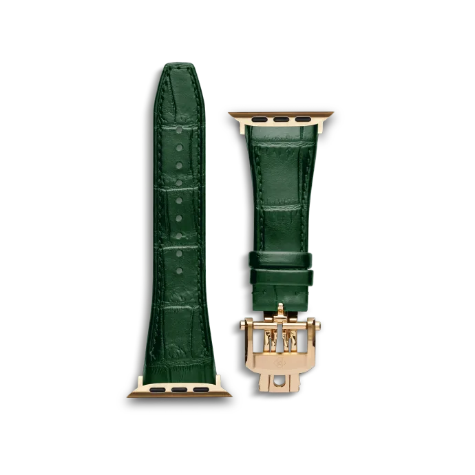 Apple Watch Strap / Leather - Green