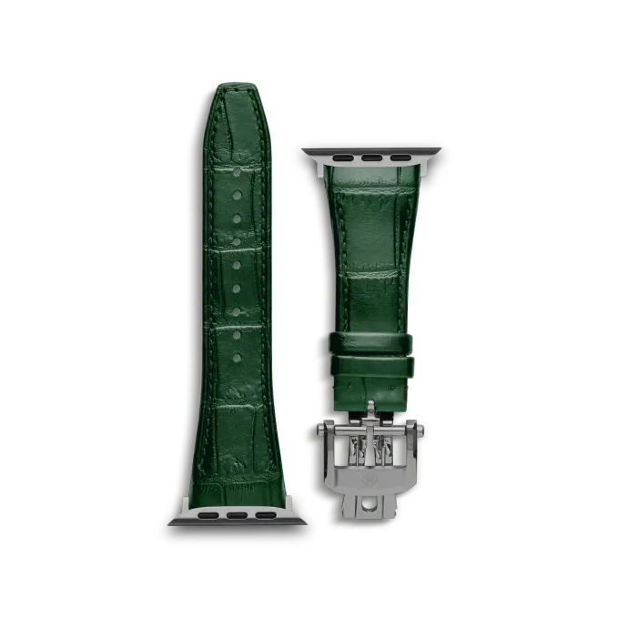 Apple Watch Strap / Leather - Green