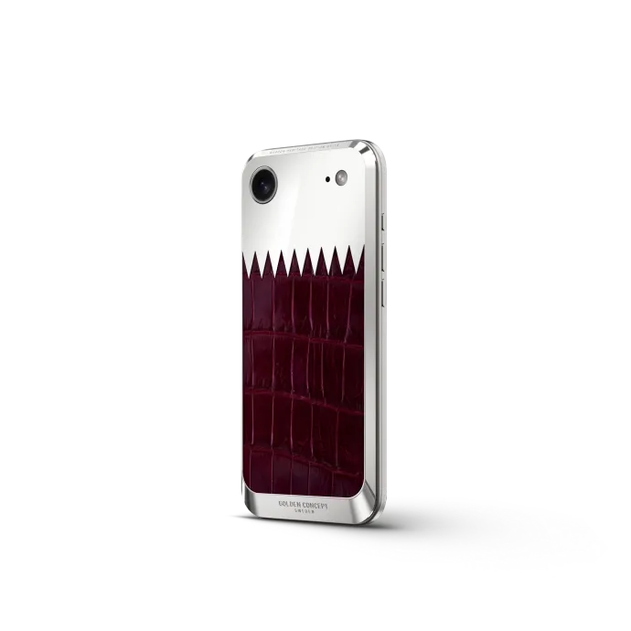 iPhone Case / RST17 - Magnetic Shield Alligator - Maroon Heritage