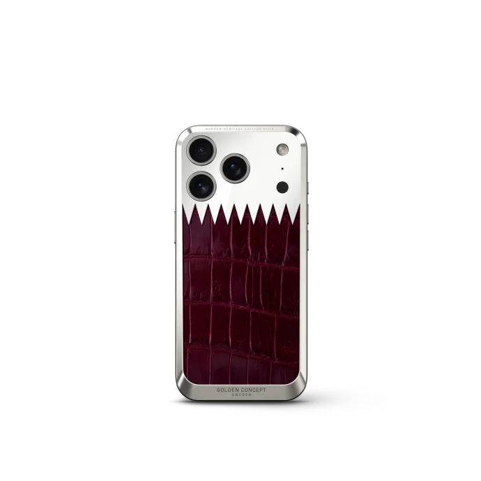 iPhone Case / RST17 - Magnetic Shield Alligator - Maroon Heritage