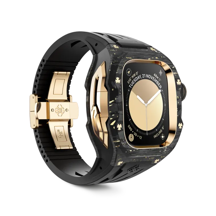 Apple Watch Case / RSCIII49 - Gold Carbon
