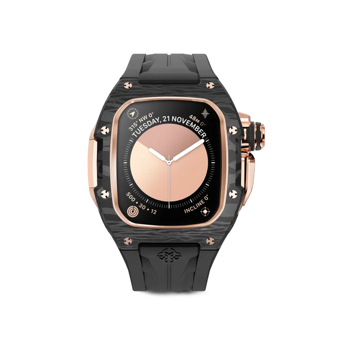 Apple Watch Case / RSCIII46 - Rose Gold Carbon