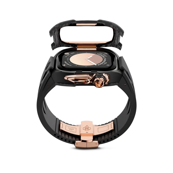 Apple Watch Case / RSCIII46 - Rose Gold Carbon