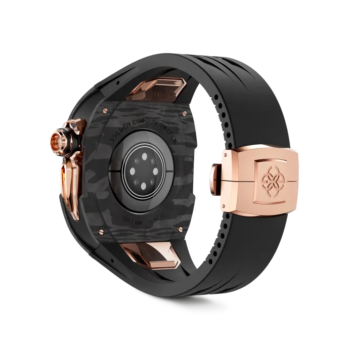 Apple Watch Case / RSCIII46 - Rose Gold Carbon