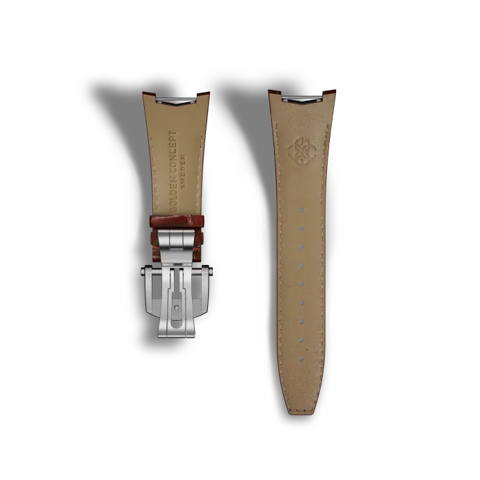 Automatic Watch Strap / Alligator - Brown