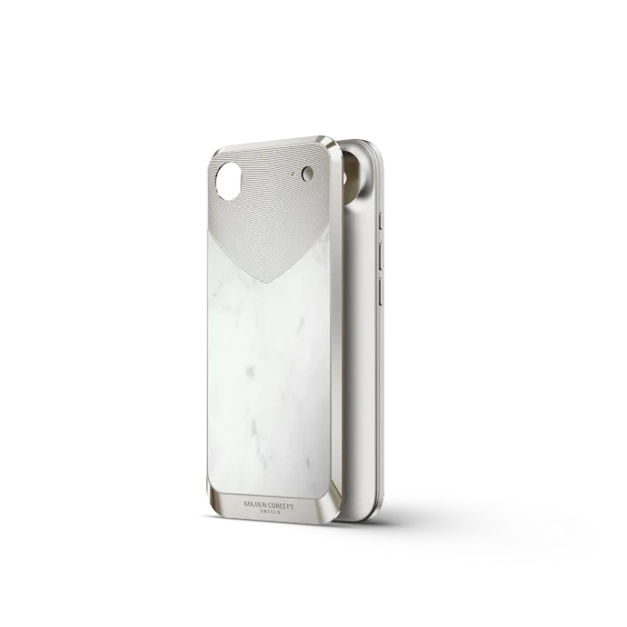 iPhone Case / RST17 - Magnetic Shield Marble Edition - Bianca Carrara