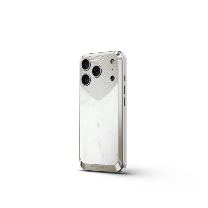iPhone Case / RST17 - Magnetic Shield Marble Edition - Bianca Carrara